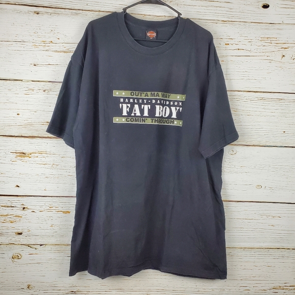 harley davidson fat boy t shirts